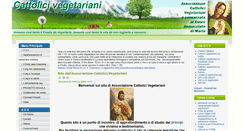 Desktop Screenshot of cattolicivegetariani.it
